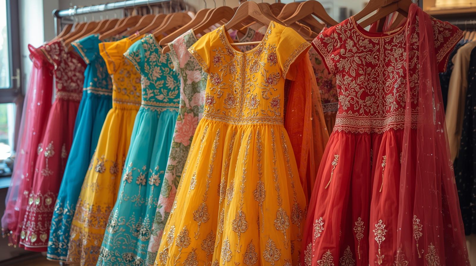 Trendy Langha Dresses for Girls: Stylish & Affordable